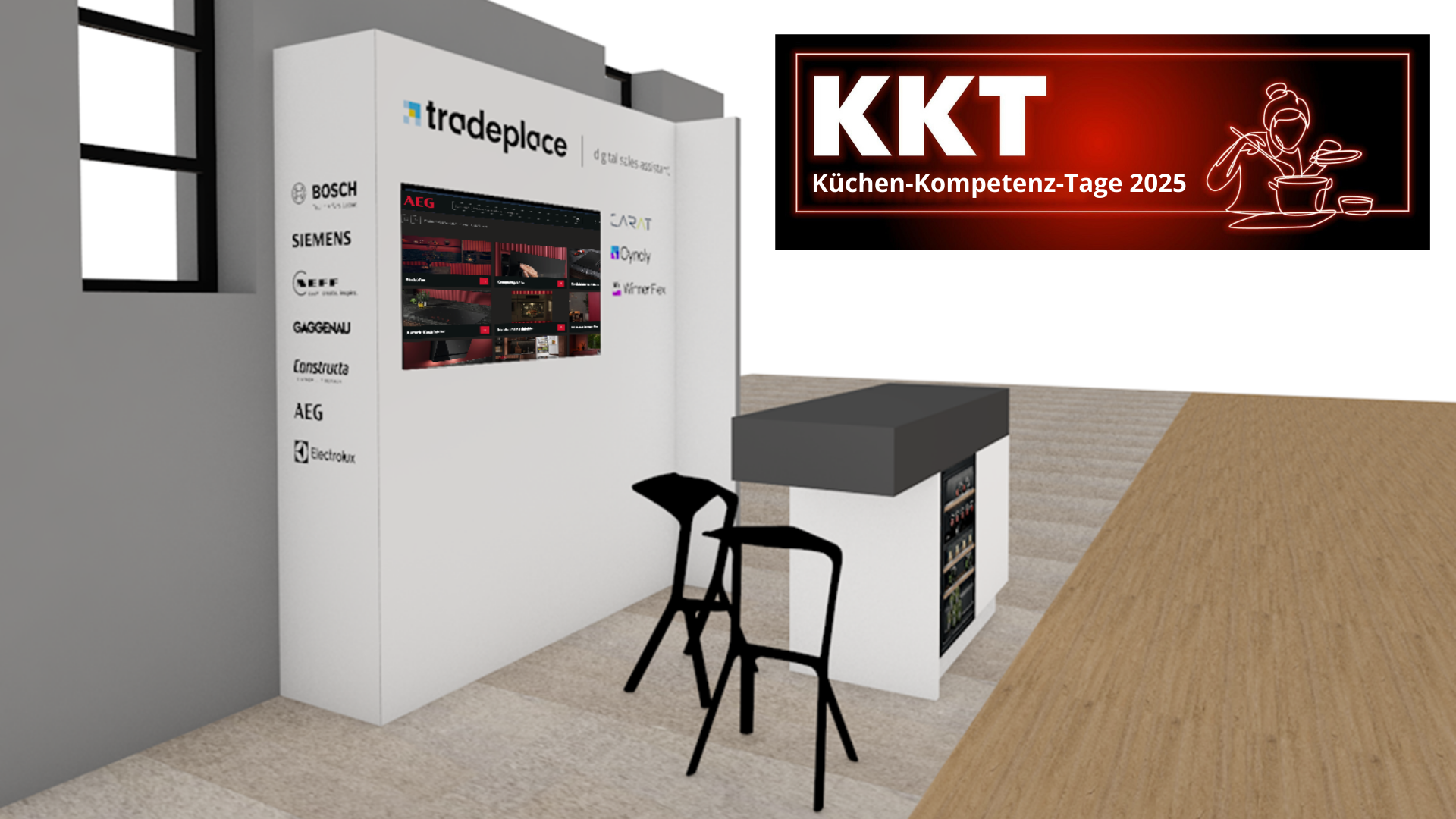 Tradeplace stand auf der KKT 2025